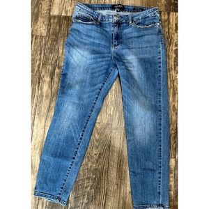 Judy Blue Women Jeans 31 Blue Denim Skinny Relaxed Fit Casual Mid Rise